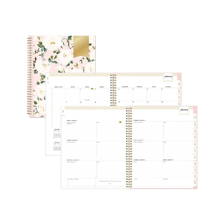 Blue Sky Coming Up Roses Create-Your-Own Cover Weekly/Monthly Planner, 11 x 8.5, 12-Month (Jan to Dec): 2023 140092